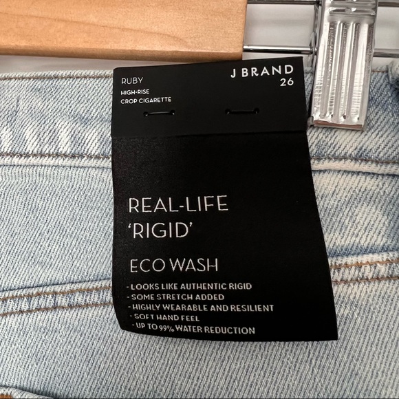 J Brand high rise crop cigarette jeans size 26 - Picture 4 of 12